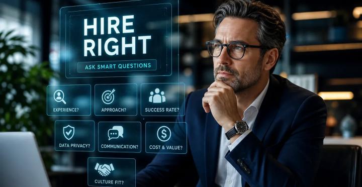 What questions should you ask before hiring an executive search firm?