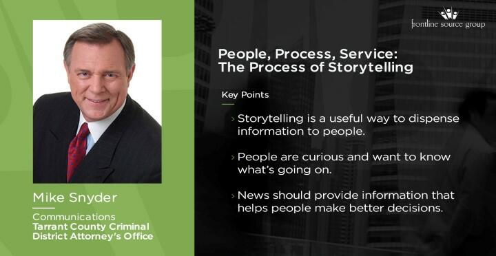 People, Process, Service: The Process of Storytelling