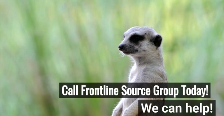 Can't seem to find great talent? Call Frontline Source Group Today!