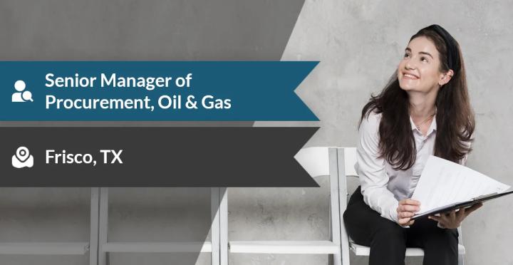 What is the Senior Manager of Procurement Job in Frisco, TX and How Do You Apply?