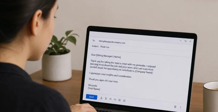 Should You Send a Thank You Email After an Interview?