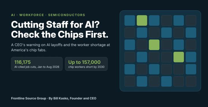 AI Layoffs and the Chip Worker Shortage: A CEO Warning