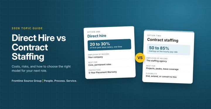 Should You Use Direct Hire or Contract Staffing for Your Next Role?