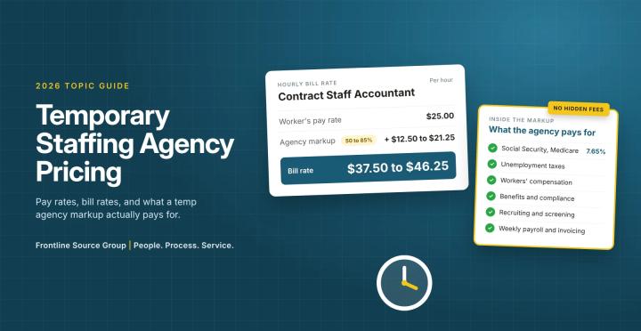 How Much Does a Temp Agency Charge, and What Is in the Bill Rate?
