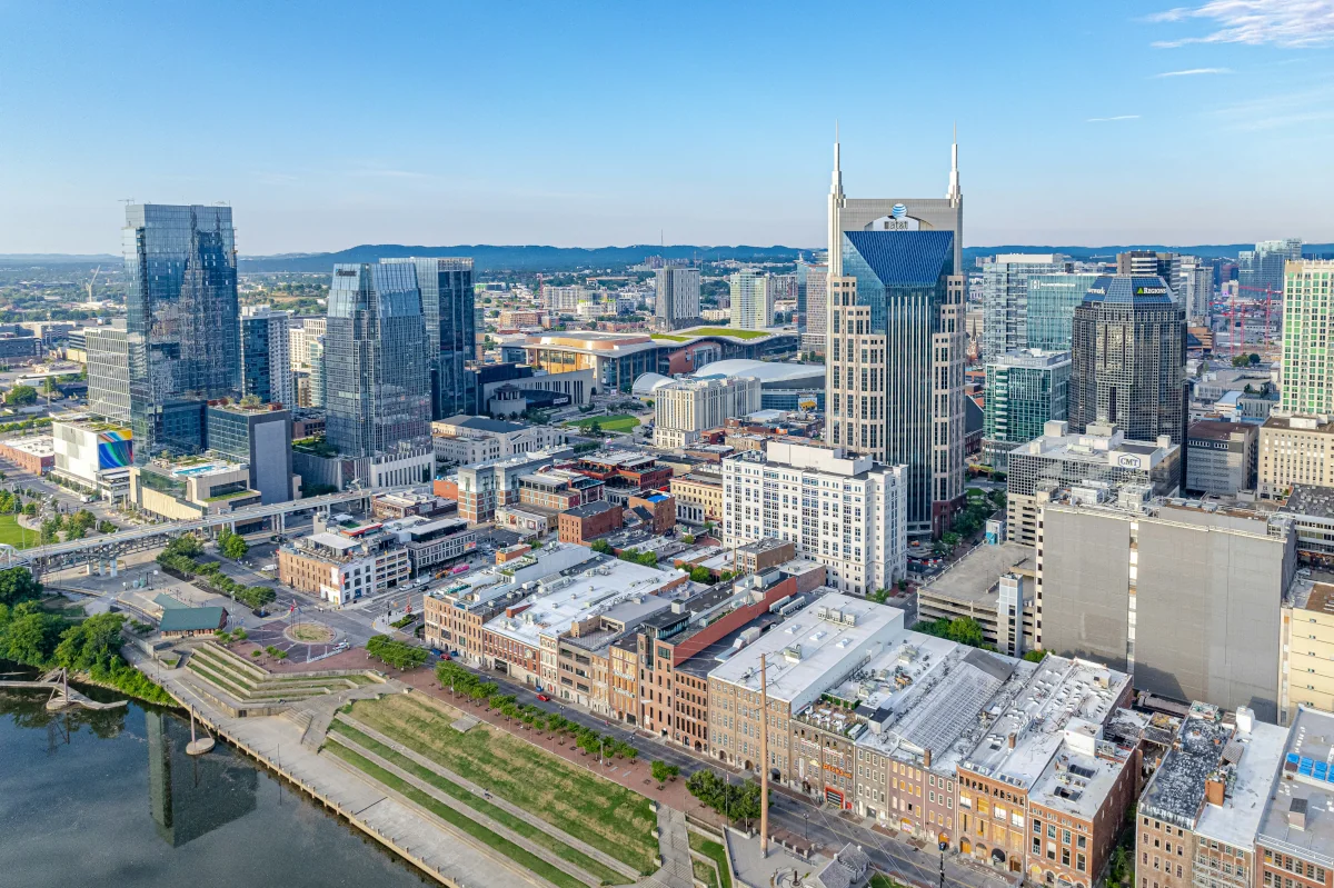 Nashville Tennessee emerging data center job market with competitive energy costs served by Frontline Source Group