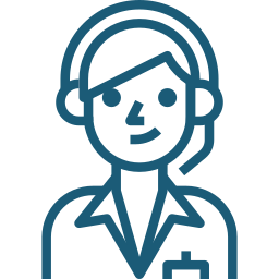 Customer service staffing agency icon