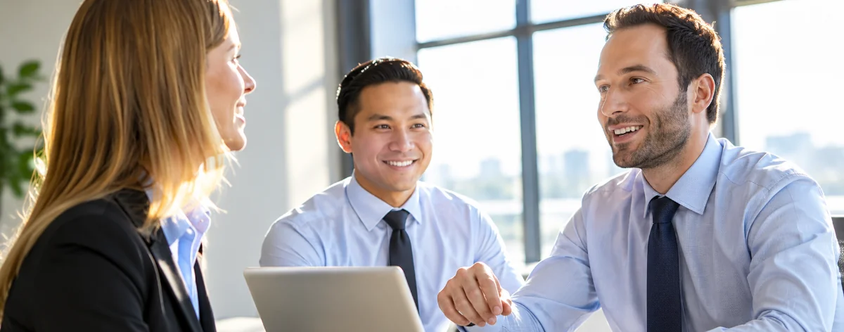 Frontline Source Group recruiter administering pre-employment skills testing for QuickBooks, Microsoft Office, accounting, and typing assessments to a candidate at the Dallas corporate office